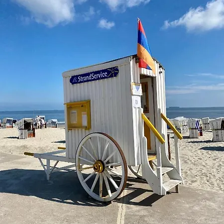 Gustav - Moderne Maisonette-wohnung Mit Terrasse Apartment Wangerooge