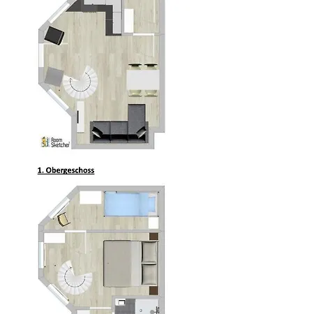Gustav - Moderne Maisonette-wohnung Mit Terrasse Apartamento