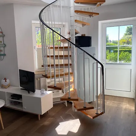 Gustav - Moderne Maisonette-wohnung Mit Terrasse * Wangerooge